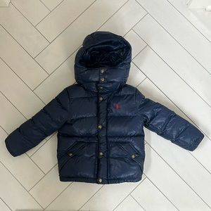 Ralph Lauren Boys Down coat with detachable hood